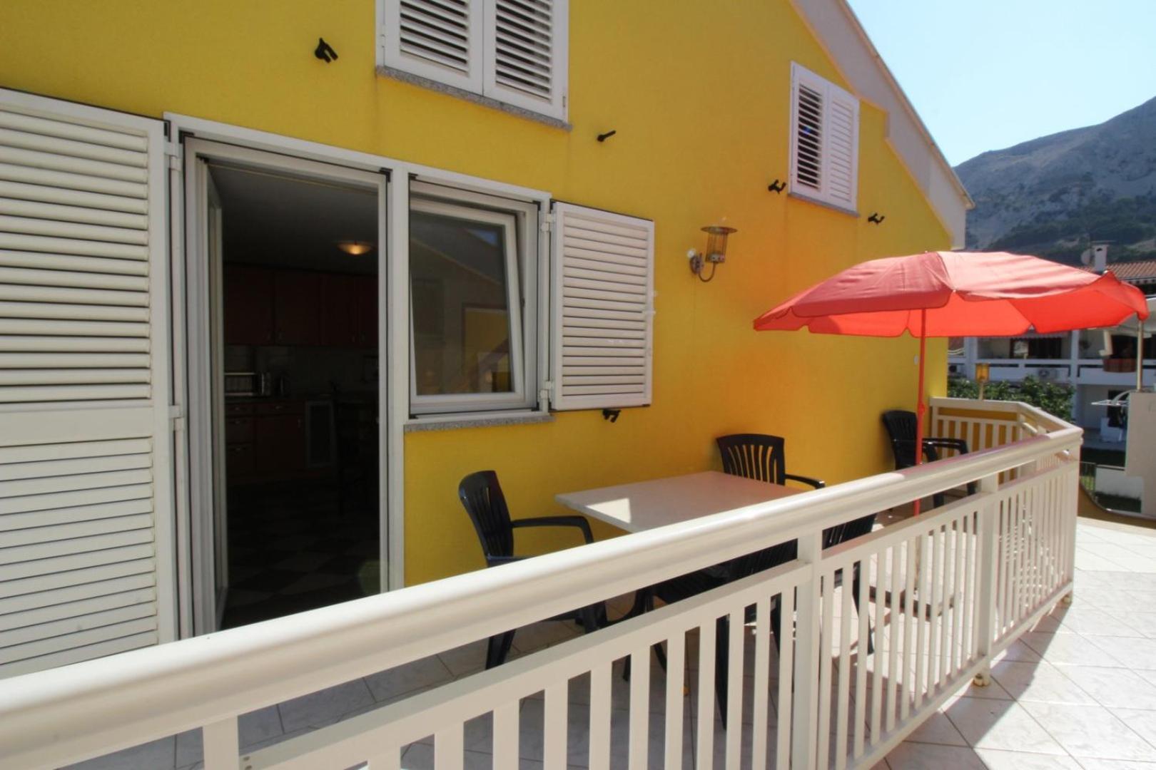 Apartments Mikulan Beach Baška Dış mekan fotoğraf