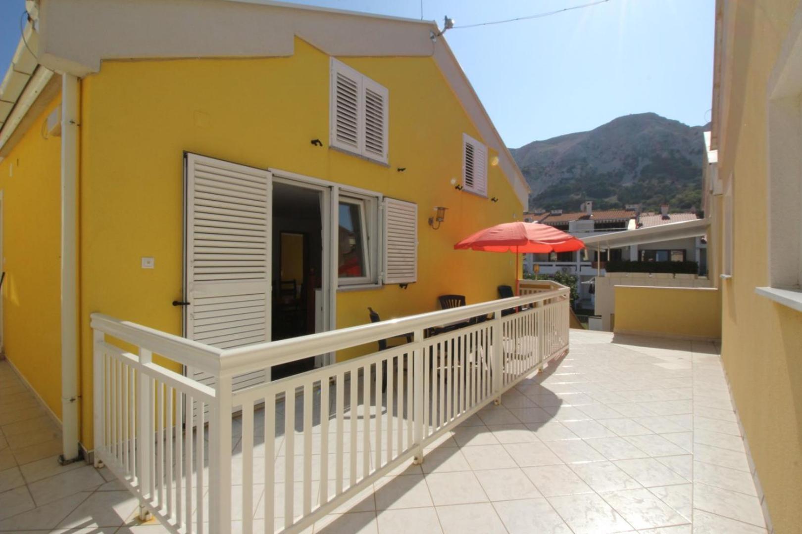 Apartments Mikulan Beach Baška Dış mekan fotoğraf