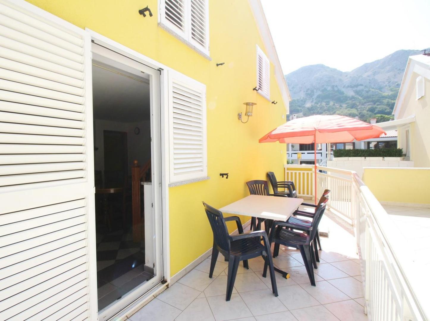 Apartments Mikulan Beach Baška Dış mekan fotoğraf