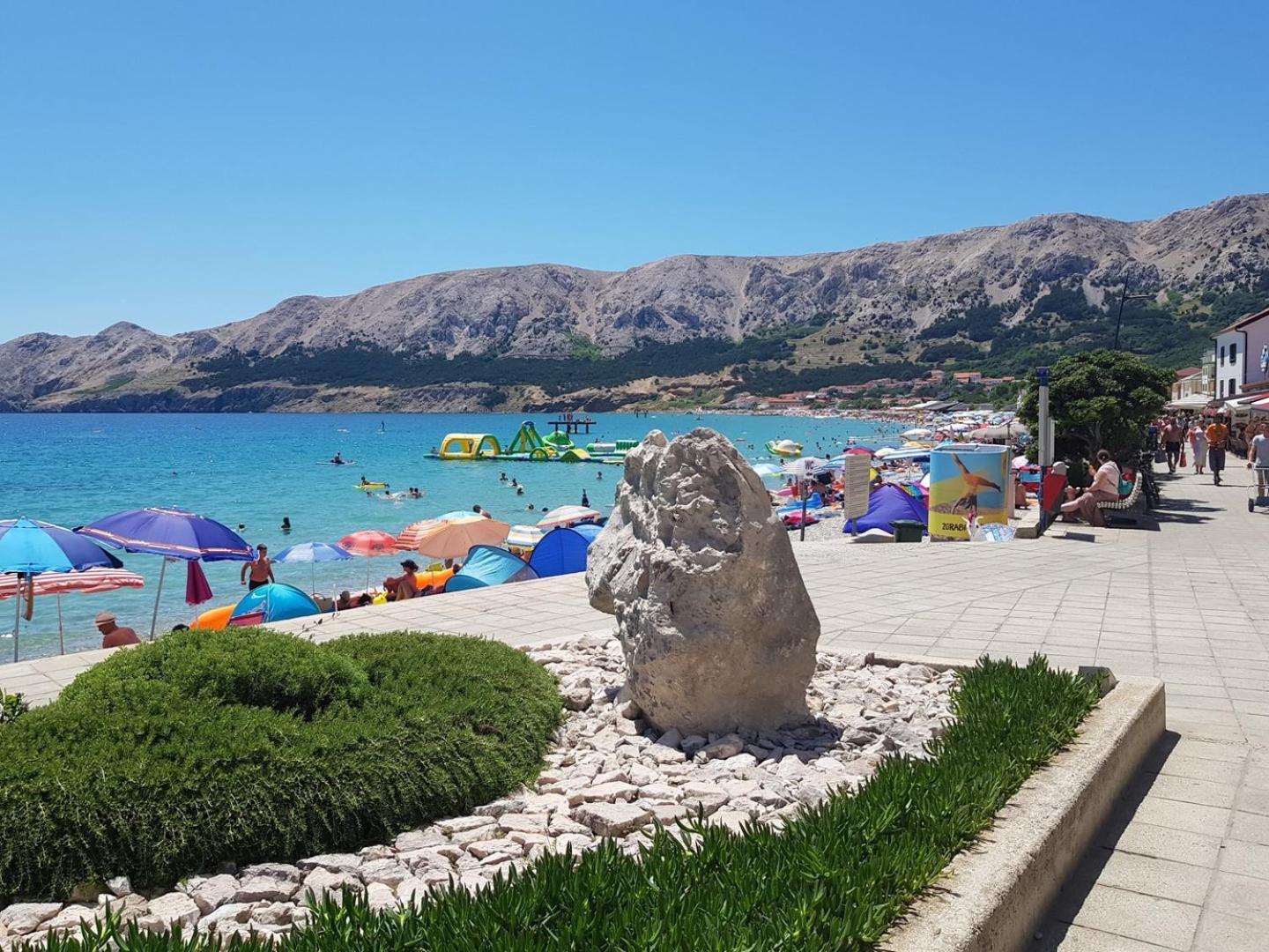 Apartments Mikulan Beach Baška Dış mekan fotoğraf