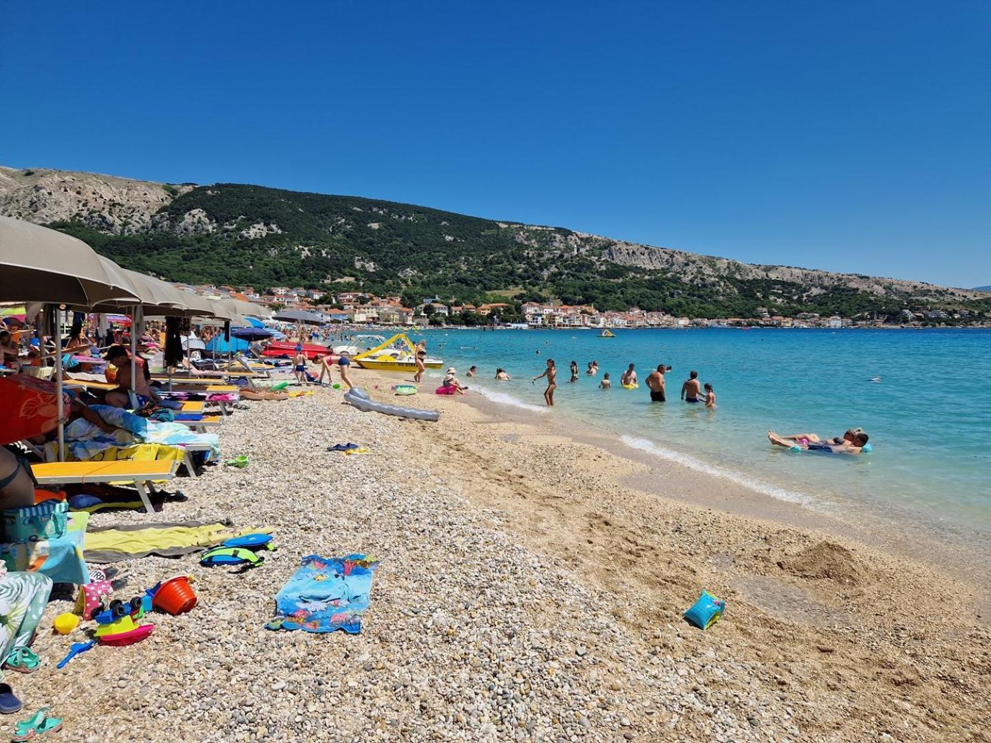 Apartments Mikulan Beach Baška Dış mekan fotoğraf