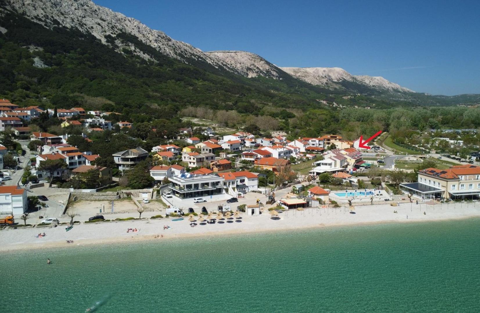 Apartments Mikulan Beach Baška Dış mekan fotoğraf